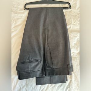 Bonobos Grey Wool blend pants 33 W 32 L